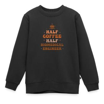 Stolzer Biomedizintechniker Biologie Forschung Bio - Kinder Premium Organic Sweatshirt - Schwarz - Vorne - AI Model Kid Female (0cm)