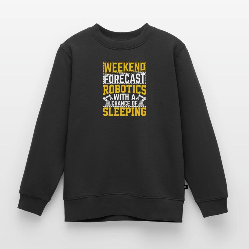 Robot Programmer Automation Technician Kids Premium Organic Sweatshirt