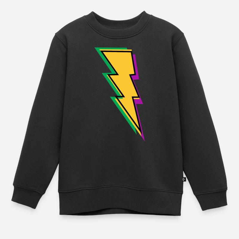 Blitz - Kinder Premium Organic Sweatshirt - Schwarz