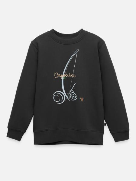 Capoeira - Kinder Premium Organic Sweatshirt - Schwarz