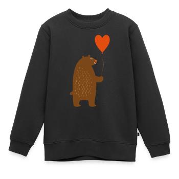 Wildtiere - Kinder Premium Organic Sweatshirt - Schwarz - Vorne - AI Model Kid Female (0cm)