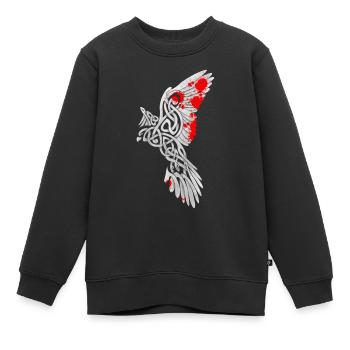 Bloody Svarog - Kinder Premium Organic Sweatshirt - Schwarz - Vorne - AI Model Kid Female (0cm)