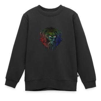 Afrique du Sud - Sweat Premium enfant bio - noir - Devant - AI Model Kid Female (0cm)