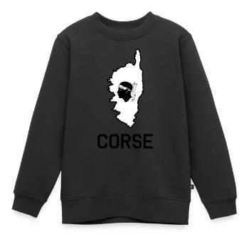 Rennen - Kinder Premium Organic Sweatshirt - Schwarz - Vorne - AI Model Kid Female (0cm)