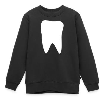 Dent Dents, Dents, Dentiste - Sweat Premium enfant bio - noir - Devant - AI Model Kid Female (0cm)