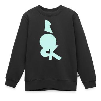 Jupe - Sweat Premium enfant bio - noir - Devant - AI Model Kid Female (0cm)