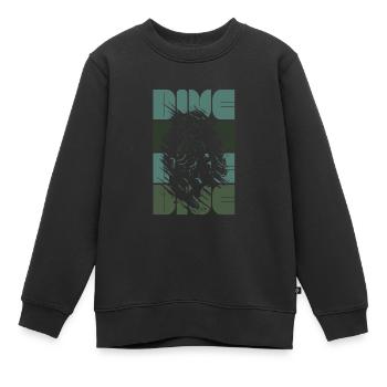 Dive Diving Club Diving Scuba Diving - Kids Premium Organic Sweatshirt - black - Front - AI Model Kid Female (0cm)