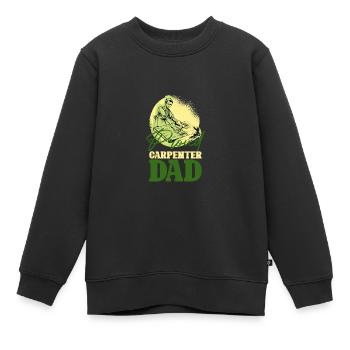 Lustige Schreiner Handwerker Werkzeug Spaß Liebhab - Kinder Premium Organic Sweatshirt - Schwarz - Vorne - AI Model Kid Female (0cm)