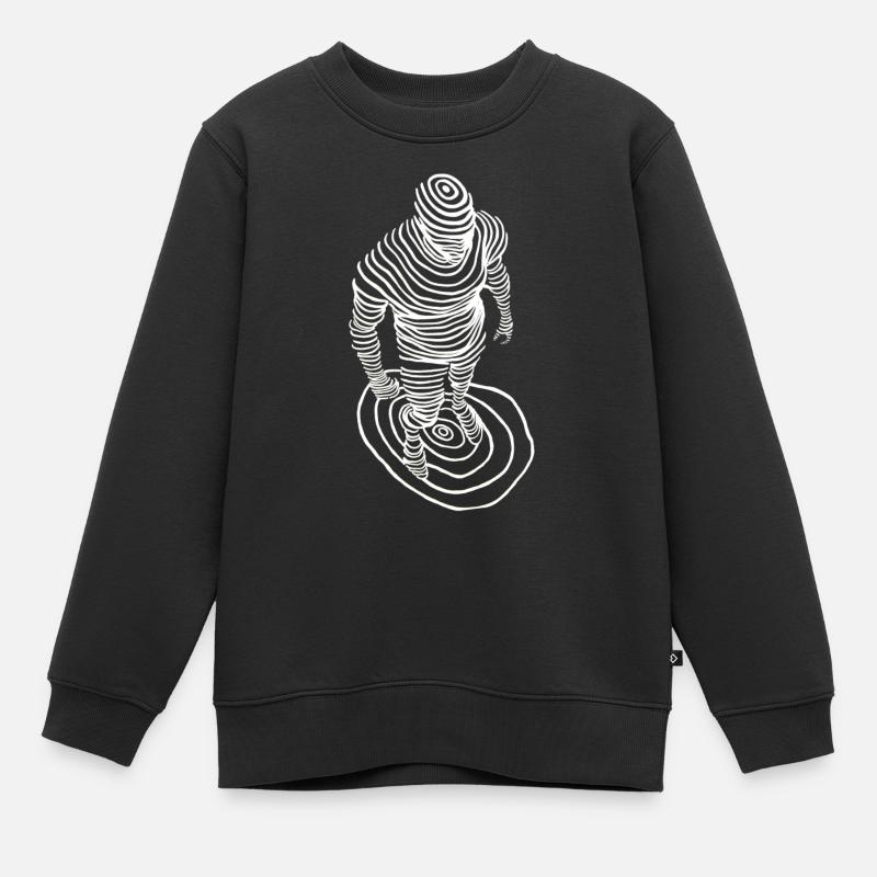 Prise de conscience - Sweat Premium enfant bio - noir
