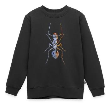 Ameise - Kinder Premium Organic Sweatshirt - Schwarz - Vorne - AI Model Kid Female (0cm)