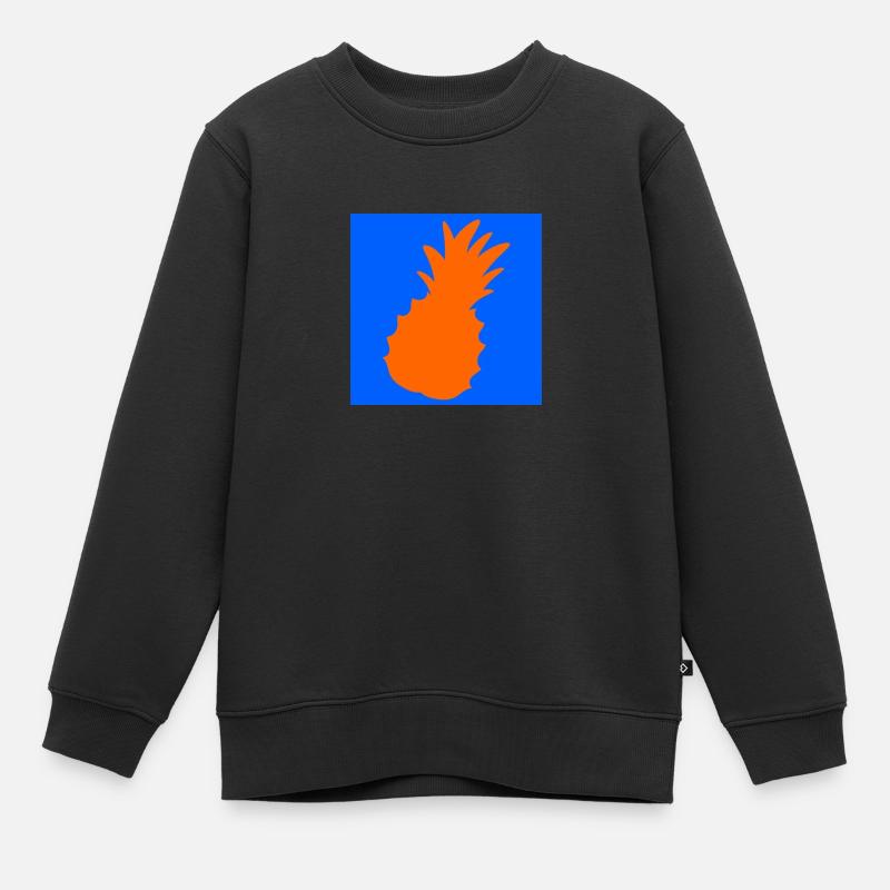 Logo de l’ananas - Sweat Premium enfant bio - noir
