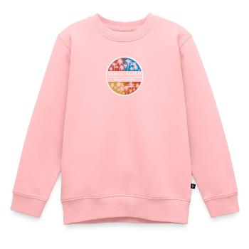 Venice Beach Californie Souvenir de vacances élégant - Sweat Premium enfant bio - rose - Devant - AI Model Kid Female (0cm)