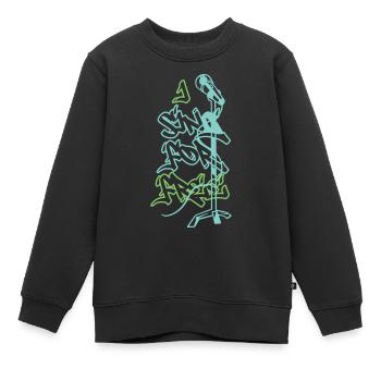 Ich Singe Kostenlos - Kinder Premium Organic Sweatshirt - Schwarz - Vorne - AI Model Kid Female (0cm)