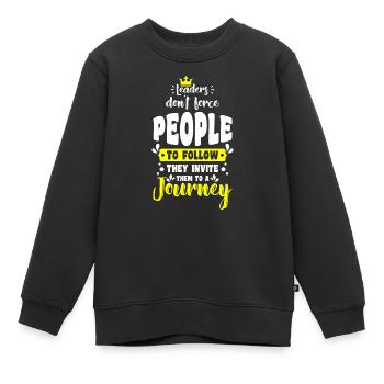 Chef Job Vorgesetzter Angestellter - Kinder Premium Organic Sweatshirt - Schwarz - Vorne - AI Model Kid Female (0cm)