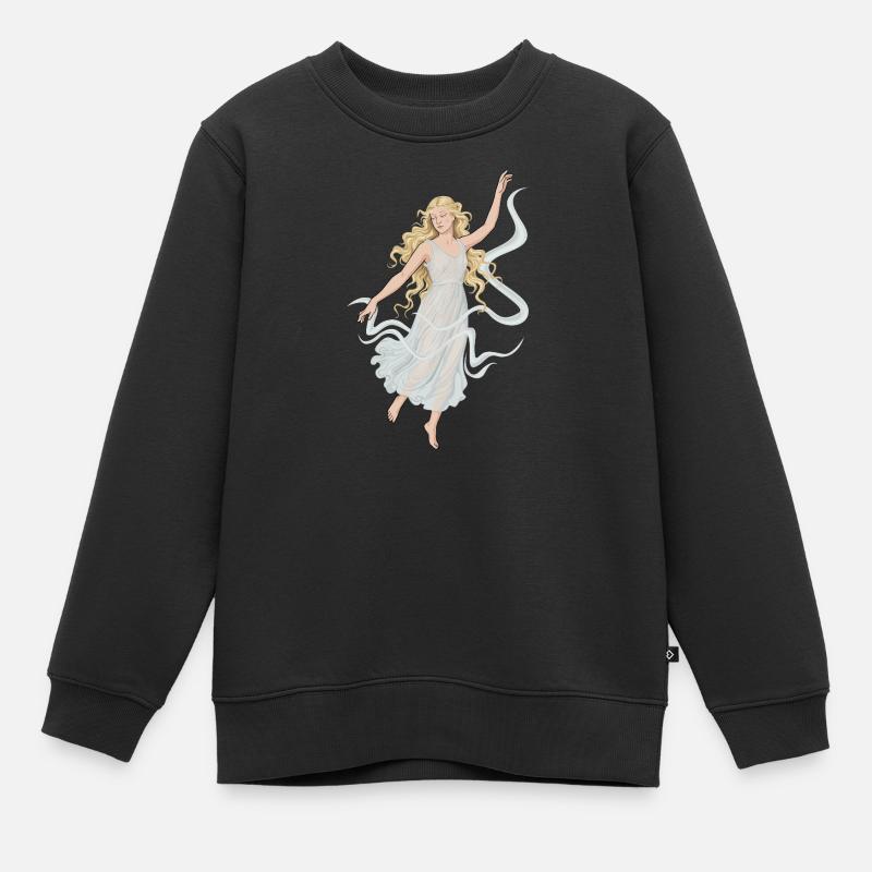 Fée - Sweat Premium enfant bio - noir