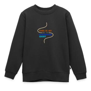 Elektrischer Handwerker Spannungs-Elektroarbeiter - Kinder Premium Organic Sweatshirt - Schwarz - Vorne - AI Model Kid Female (0cm)