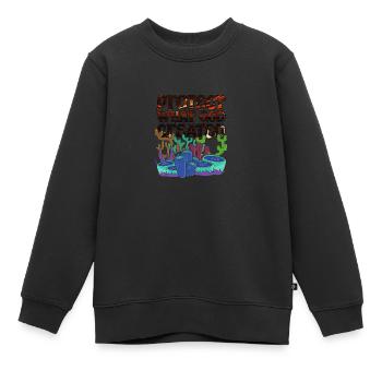 Protégez la création de Dieu, la nature, - Sweat Premium enfant bio - noir - Devant - AI Model Kid Female (0cm)