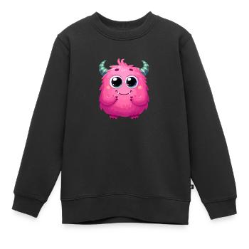 Designs For Kids – Märchenhafte Monster - Kinder Premium Organic Sweatshirt - Schwarz - Vorne - AI Model Kid Female (0cm)