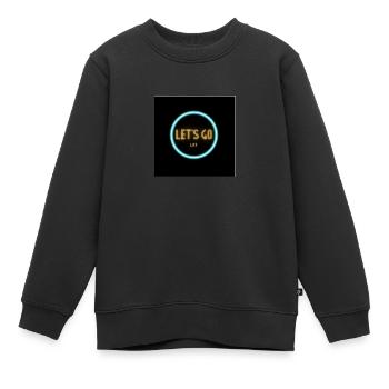 Let's Go Party - Sweat Premium enfant bio - noir - Devant - AI Model Kid Female (0cm)