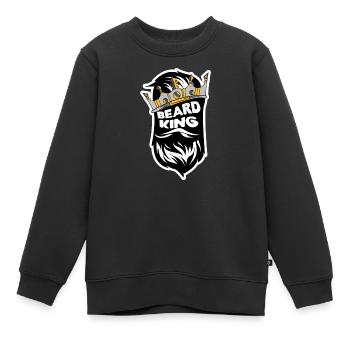 Beard Masculinity Statement Beard Hairstyle Beard Wearer - Sweat Premium enfant bio - noir - Devant - AI Model Kid Female (0cm)