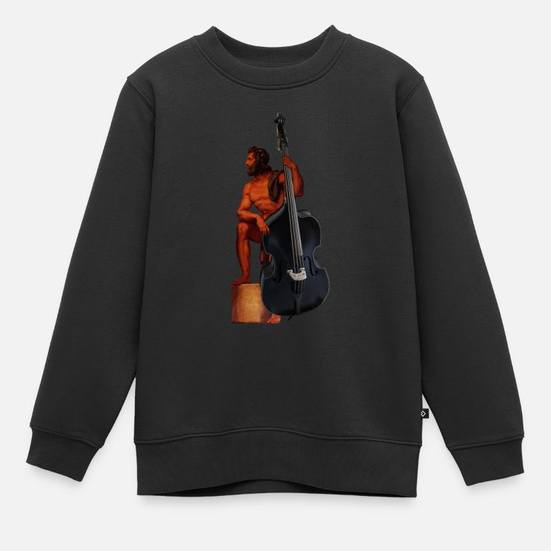 artrock 2 - Sweat Premium enfant bio - noir
