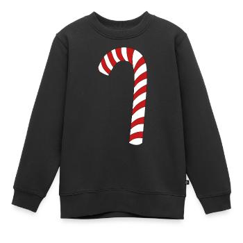 Zuckerstange - Kinder Premium Organic Sweatshirt - Schwarz - Vorne - AI Model Kid Female (0cm)