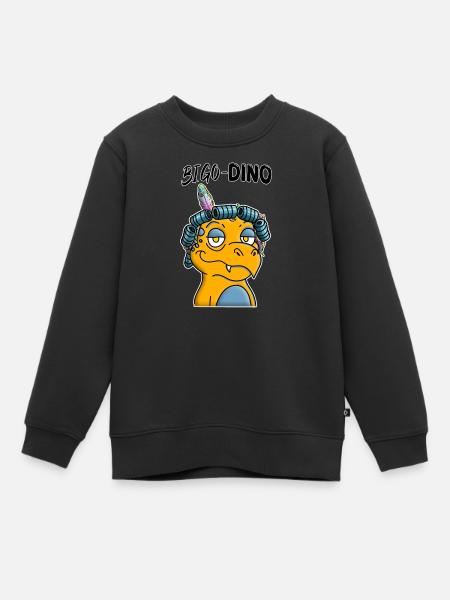 Bigoudi - Sweat Premium enfant bio - noir