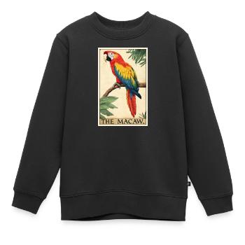 Aras Ara - Kinder Premium Organic Sweatshirt - Schwarz - Vorne - AI Model Kid Female (0cm)