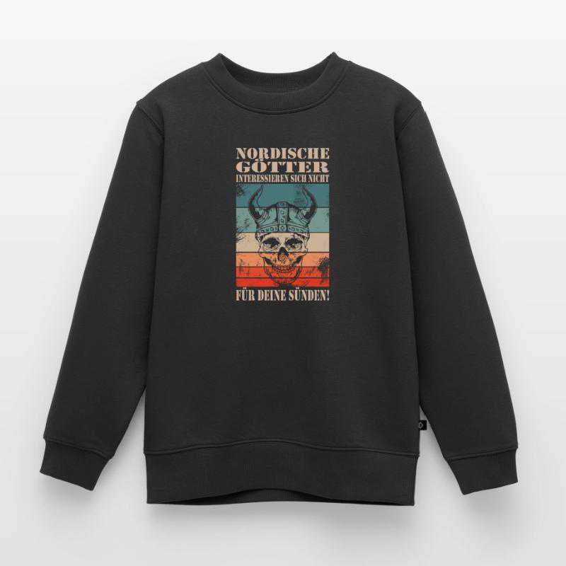 Wikinger Kinder Premium Organic Sweatshirt