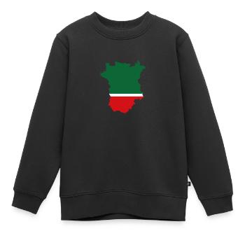Tschetschenien Geschenk Grosny Chechen Dagestan - Kinder Premium Organic Sweatshirt - Schwarz - Vorne - AI Model Kid Female (0cm)