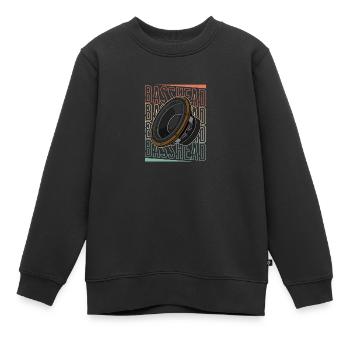 Tontechniker Subwoofer Analog Sound Spruch - Kinder Premium Organic Sweatshirt - Schwarz - Vorne - AI Model Kid Female (0cm)