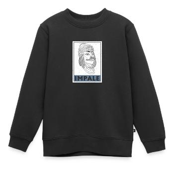 Transsilvanien Rumänien Vlad Tepes Balkan - Kinder Premium Organic Sweatshirt - Schwarz - Vorne - AI Model Kid Female (0cm)