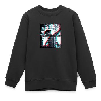 Techno Esthétique Goth Japon Sauver La Rave - Sweat Premium enfant bio - noir - Devant - AI Model Kid Female (0cm)