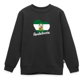 Halbinsel Spanien Andalusien Sevilla Granada - Kinder Premium Organic Sweatshirt - Schwarz - Vorne - AI Model Kid Female (0cm)