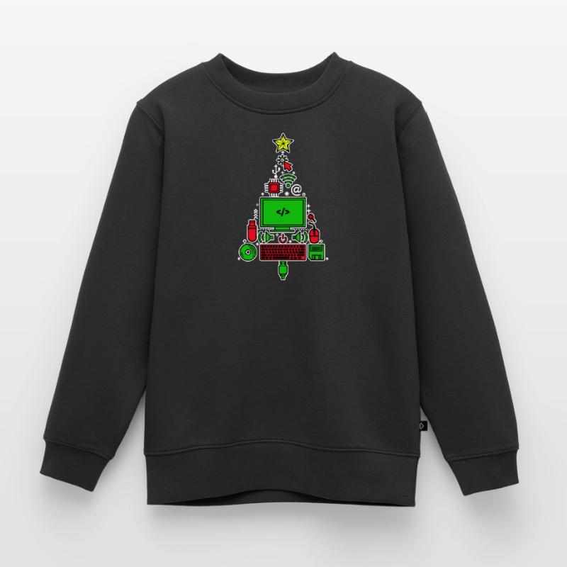 Code Debug Skripting Developer Computerfreak Kinder Premium Organic Sweatshirt