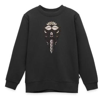 Tatoo Design "ElFa" - Kinder Premium Organic Sweatshirt - Schwarz - Vorne - AI Model Kid Female (0cm)