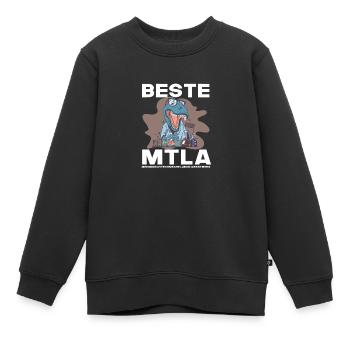 Beste MTLA, Labor assistentin - Kinder Premium Organic Sweatshirt - Schwarz - Vorne - AI Model Kid Female (0cm)