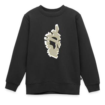 Korsika - Kinder Premium Organic Sweatshirt - Schwarz - Vorne - AI Model Kid Female (0cm)