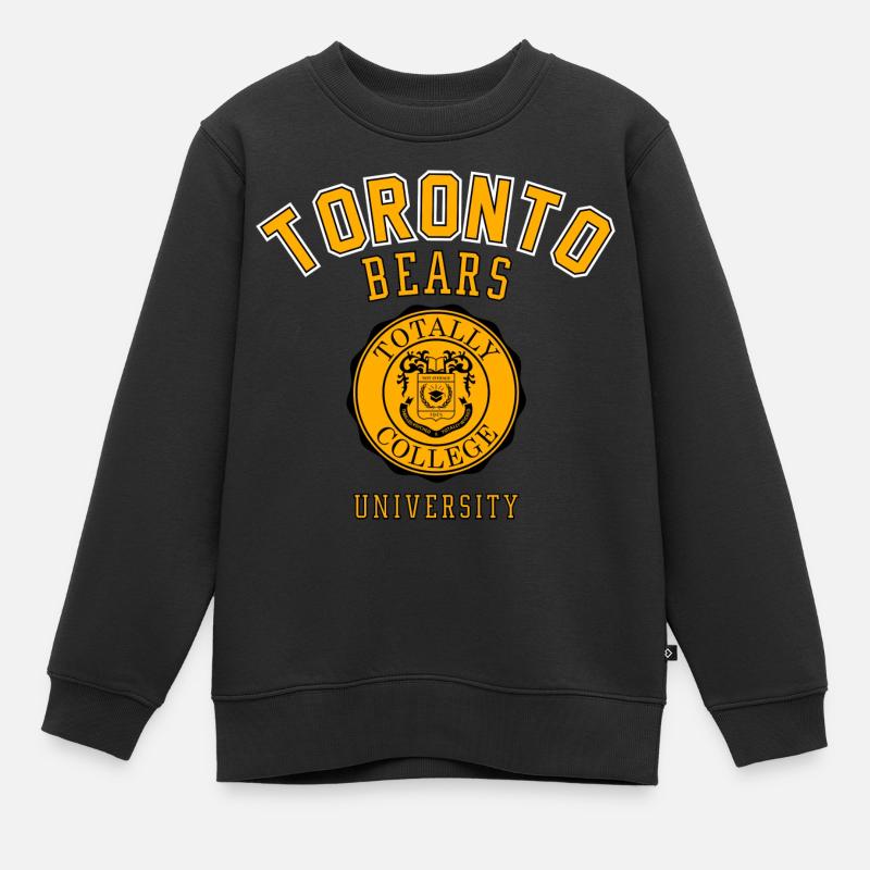 Graphique de Toronto - Sweat Premium enfant bio - noir