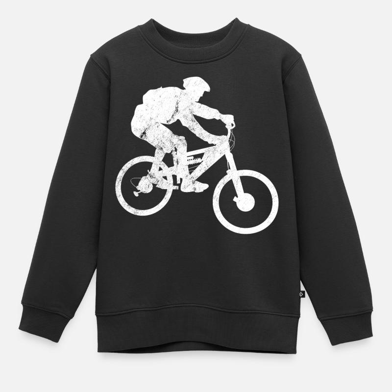Vélo Vélo Vélo - Sweat Premium enfant bio - noir