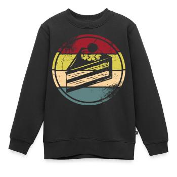 Bäcker Konditor - Kinder Premium Organic Sweatshirt - Schwarz - Vorne - AI Model Kid Female (0cm)