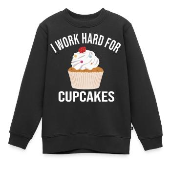 Bäcker Konditor - Kinder Premium Organic Sweatshirt - Schwarz - Vorne - AI Model Kid Female (0cm)