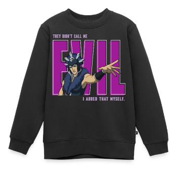 Masters Of The Universe Revelation Evil-Lyn - Kinder Premium Organic Sweatshirt - Schwarz - Vorne - AI Model Kid Female (0cm)