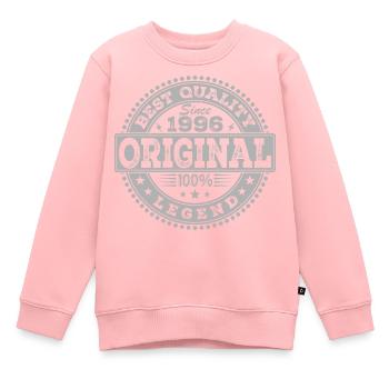 28. Geburtstag Original 1996 Vintage-Geschenk - Kinder Premium Organic Sweatshirt - Rosa - Vorne - AI Model Kid Female (0cm)