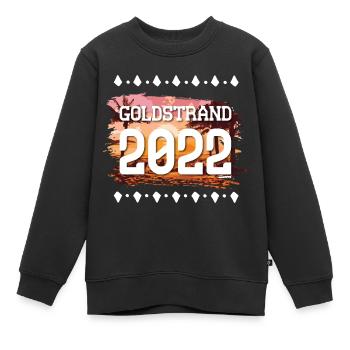 Sables d’Or 2022 - Sweat Premium enfant bio - noir - Devant - AI Model Kid Female (0cm)