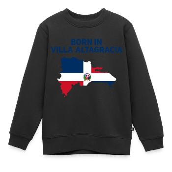 Villa Altagracia Dominican Republic - Kids Premium Organic Sweatshirt - black - Front - AI Model Kid Female (0cm)