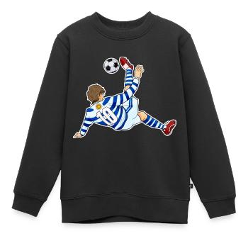 Uruguay National Soccer Team I Football Uruguay - Kinder Premium Organic Sweatshirt - Schwarz - Vorne - AI Model Kid Female (0cm)