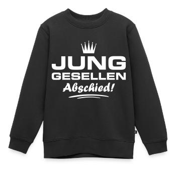 Junggesellen Abschied Jga - Kinder Premium Organic Sweatshirt - Schwarz - Vorne - AI Model Kid Female (0cm)