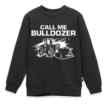 Démolition et rénovation de maisons - Sweat Premium enfant bio - noir - Devant - AI Model Kid Female (0cm)