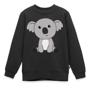 Koala animaux mignons pour les enfants mignons petits animaux - Sweat Premium enfant bio - noir - Devant - AI Model Kid Female (0cm)